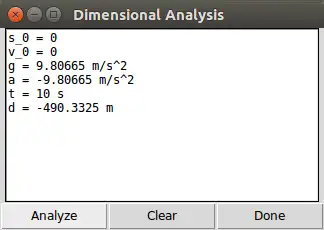 Download web tool or web app DimensionalAnalysis