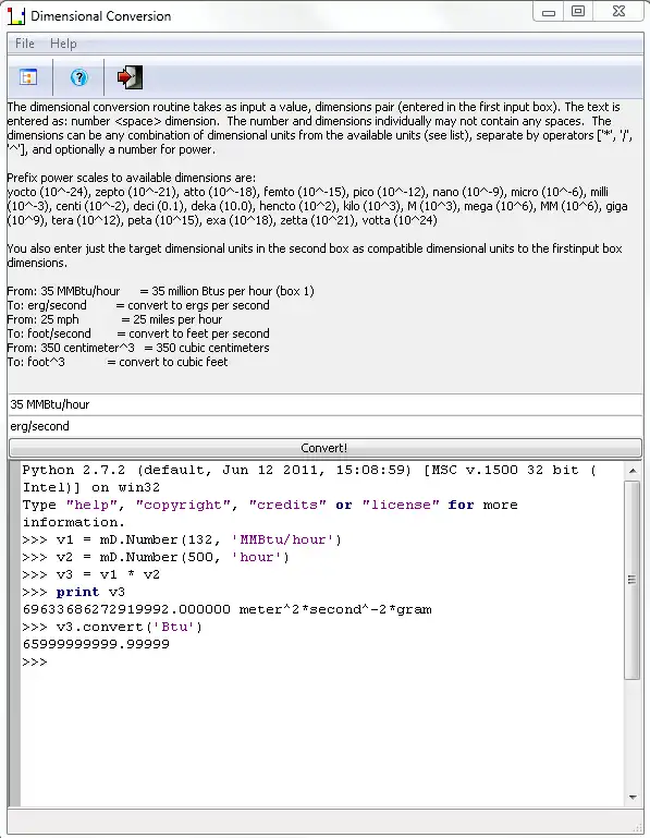 Download web tool or web app Dimensional Units Conversion