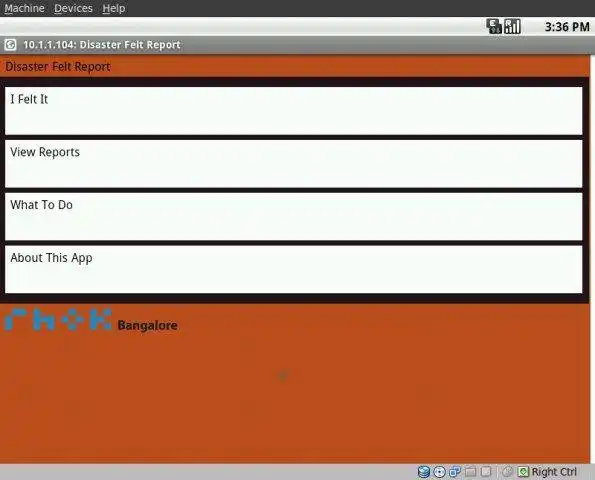 Download web tool or web app Disaster Felt System to run in Windows online over Linux online