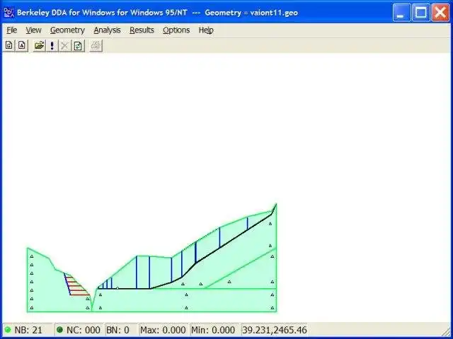 Download web tool or web app Discontinuous Deformation Analysis