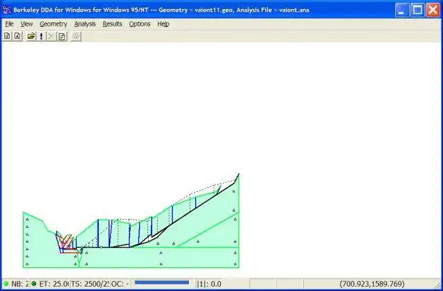 Download web tool or web app Discontinuous Deformation Analysis to run in Windows online over Linux online