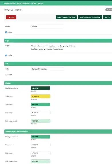 Download web tool or web app django-admin-interface