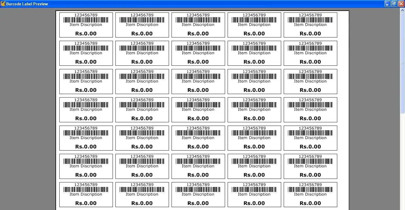 Download web tool or web app DMS Barcode Label Generator