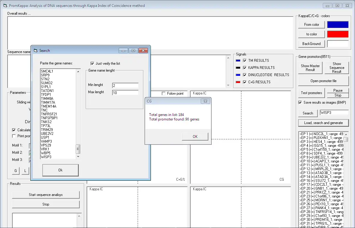 Download web tool or web app DNA patterns  application to run in Windows online over Linux online