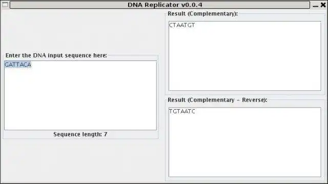 Download web tool or web app DNA Replicator