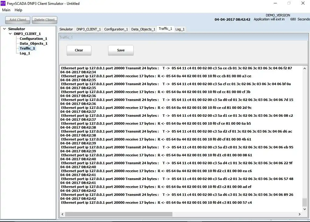 Muat turun alat web atau aplikasi web DNP3 Protocol Client Master Simulator