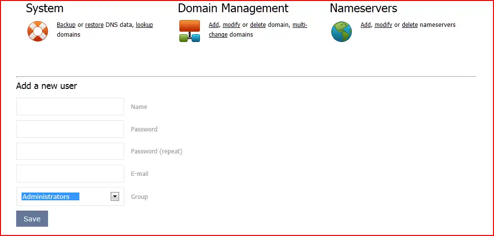 Download web tool or web app DNS Master