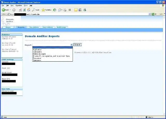 Download web tool or web app Domain Auditor