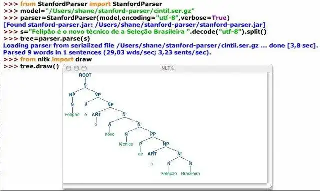 Download web tool or web app Donatus Parsing Tools for Portuguese to run in Linux online