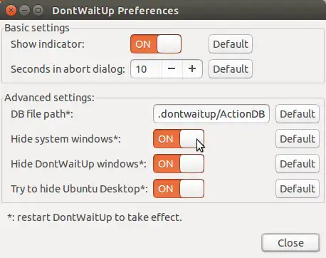 Download web tool or web app DontWaitUp