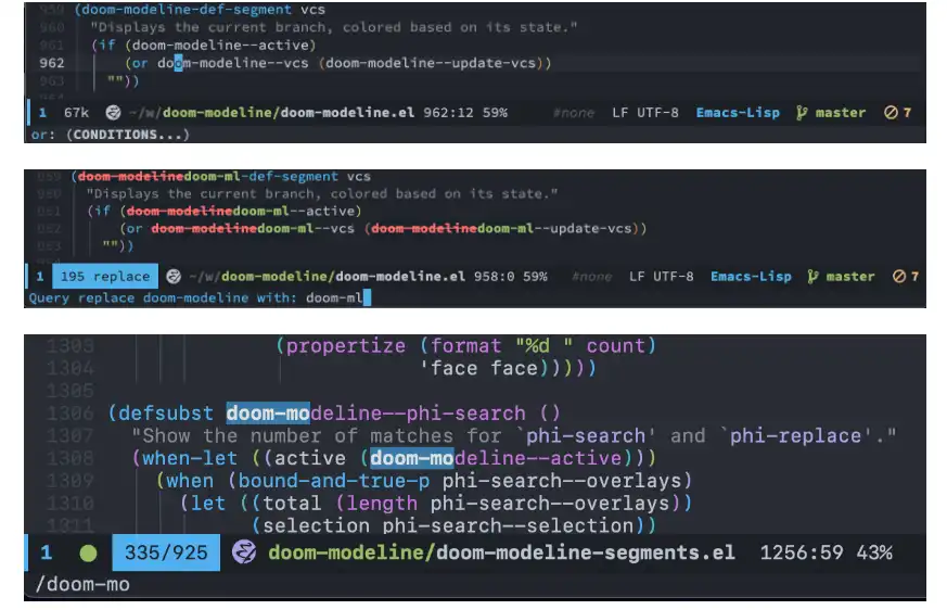 Download web tool or web app doom-modeline