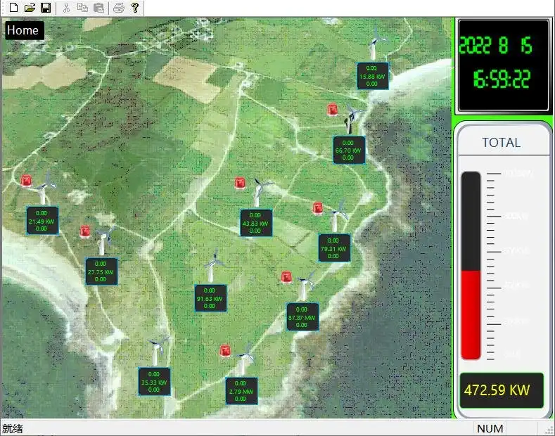 下载网络工具或网络应用程序 dotNET HMI SCADA Control