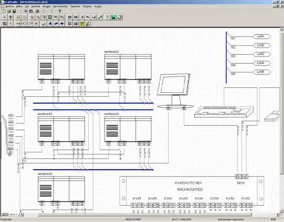 Download web tool or web app DraftCable to run in Windows online over Linux online