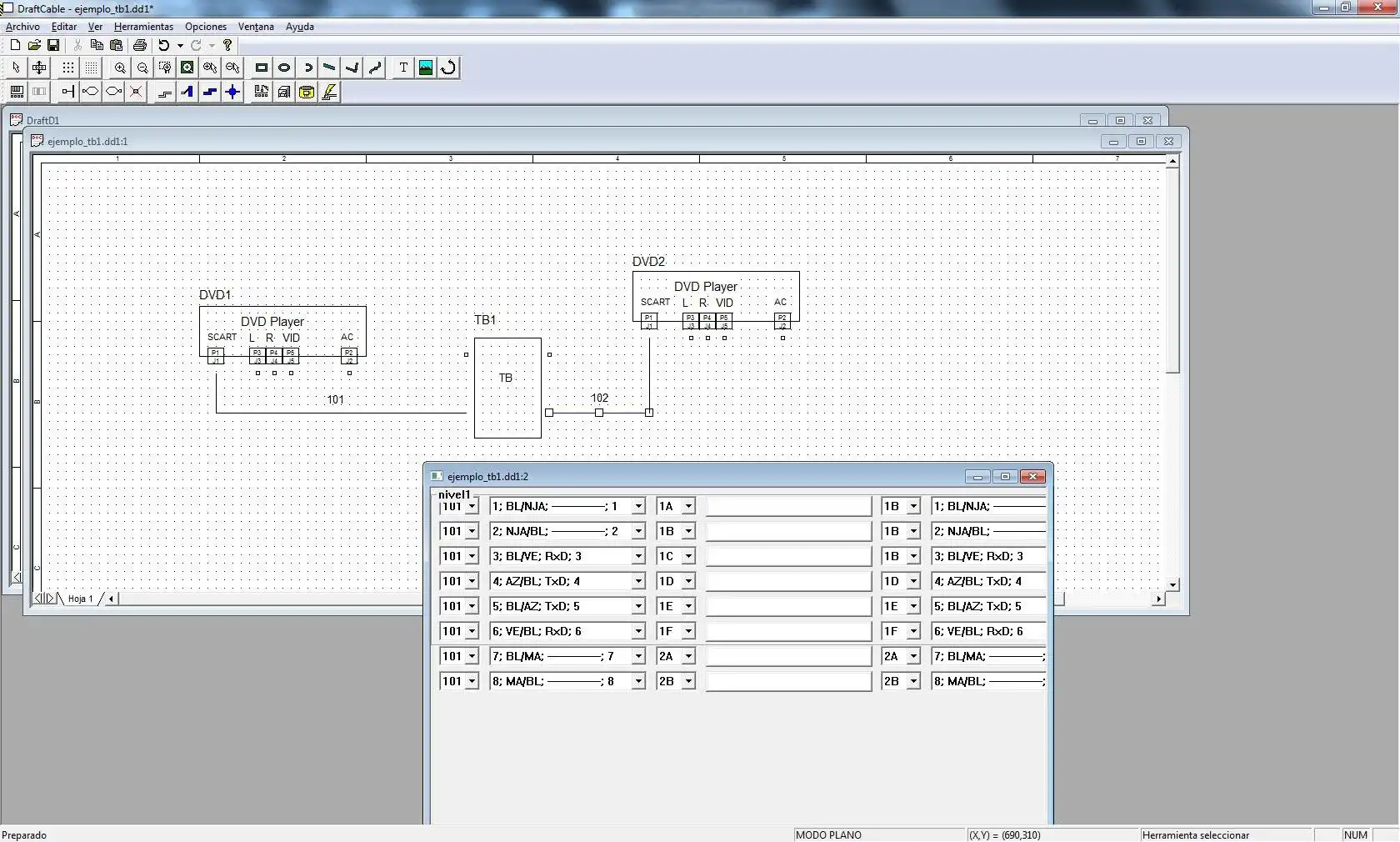 Download web tool or web app DraftCable to run in Windows online over Linux online