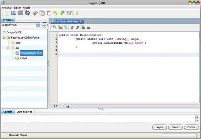 Download web tool or web app Dragonfly IDE