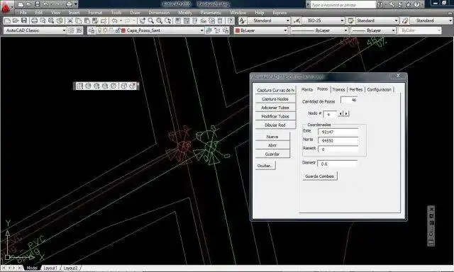 Download web tool or web app Drawing Sewer Tools For Autocad (VBA)