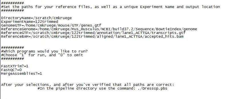 Download web tool or web app Dress Up RNA seq  to run in Linux online