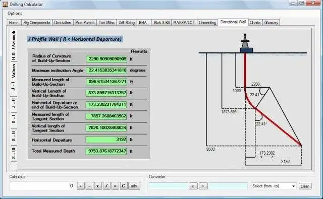 Download web tool or web app Drilling Calculator