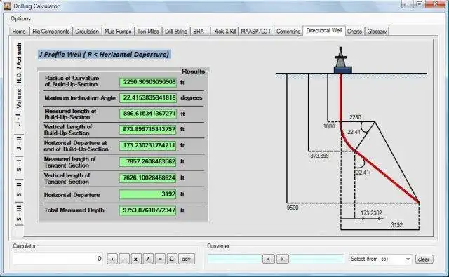 Download web tool or web app Drilling Calculator to run in Windows online over Linux online