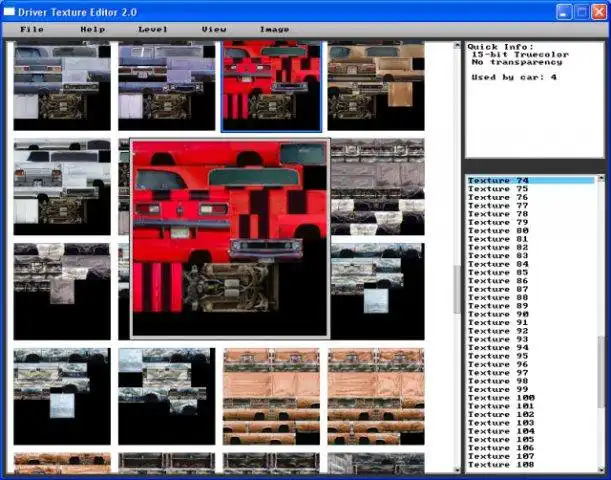 Download web tool or web app Driver Texture Editor