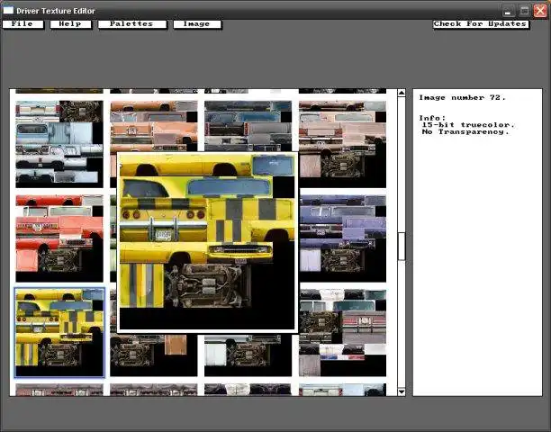 Download web tool or web app Driver Texture Editor