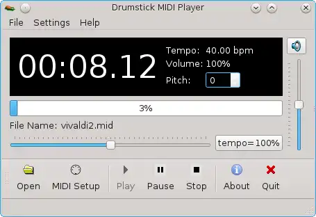 Download web tool or web app Drumstick Libraries