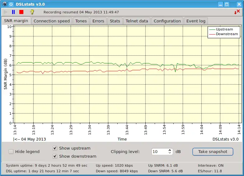 Download web tool or web app DSLstats