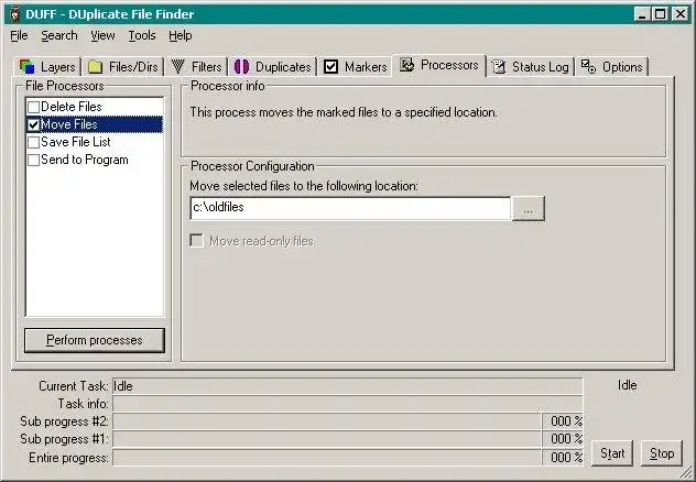 Download web tool or web app DUFF: DUplicate File Finder