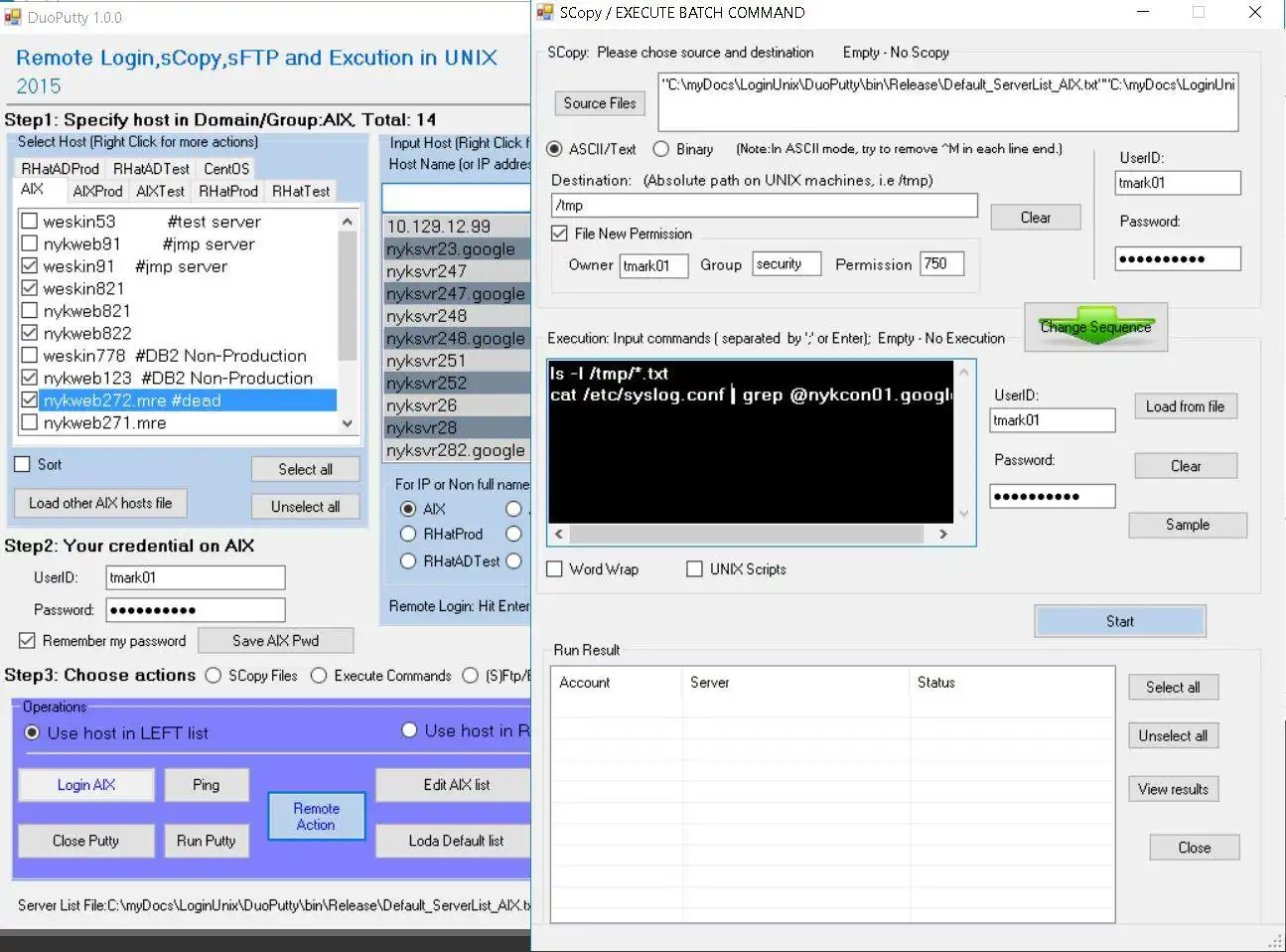 Download web tool or web app DuoPutty