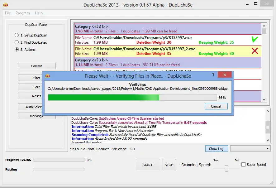 Download web tool or web app DupLichaSe