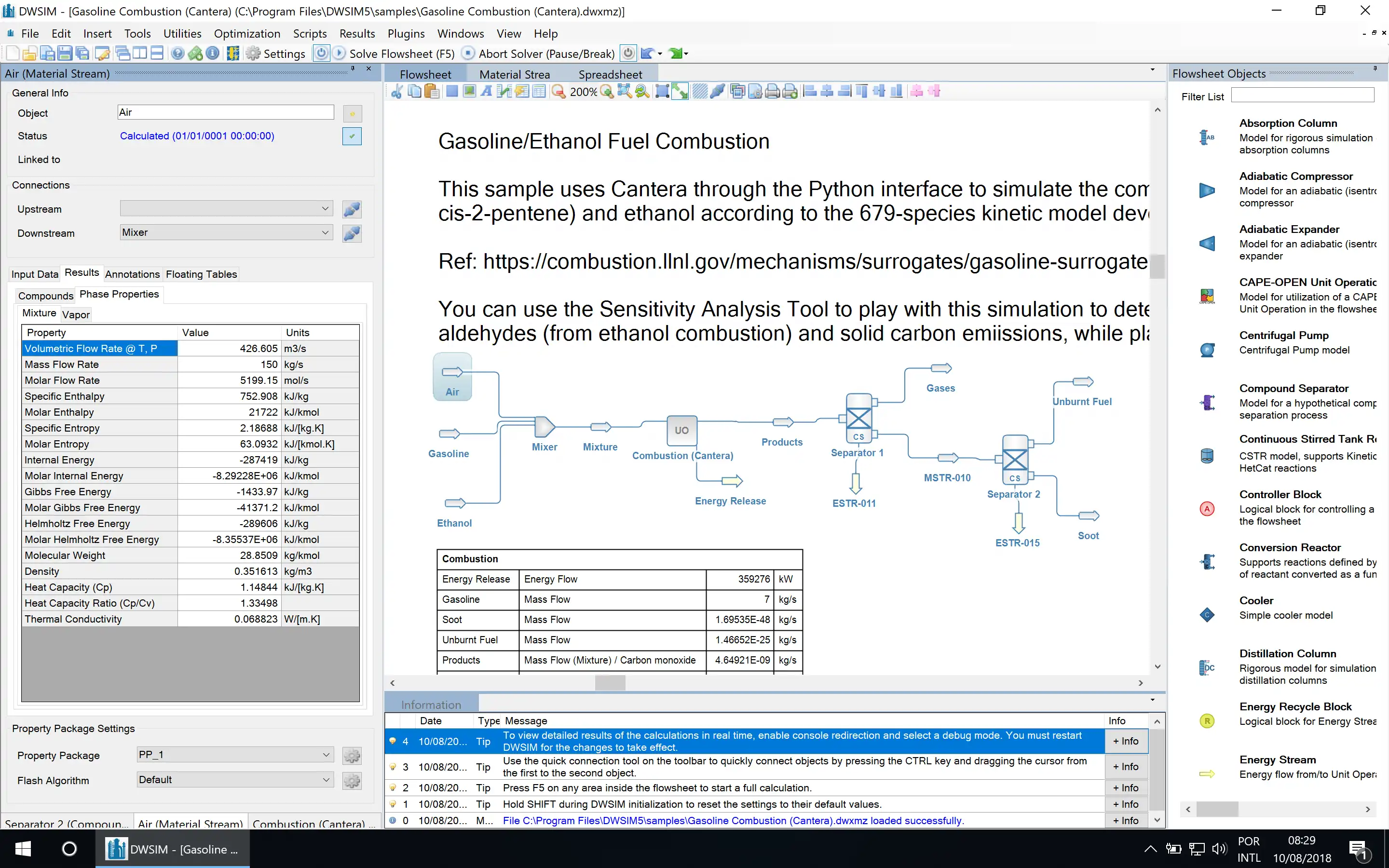 Download web tool or web app DWSIM - Open Source Process Simulator to run in Linux online