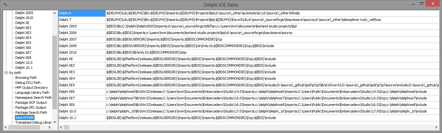 Download web tool or web app dzDelphiPaths