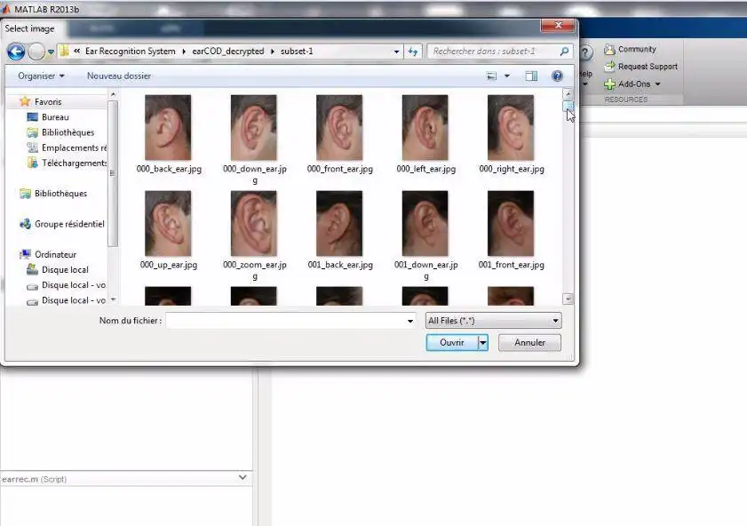 Download web tool or web app Ear Recognition System Matlab Code