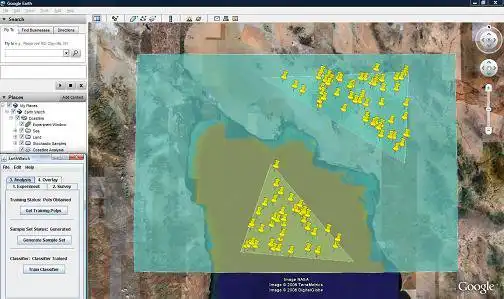 Download web tool or web app Earth Watch: Google Earth Image Analysis to run in Linux online