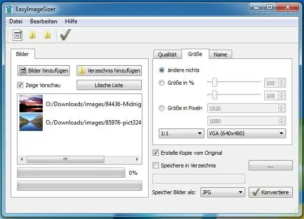 Download web tool or web app EasyImageSizer