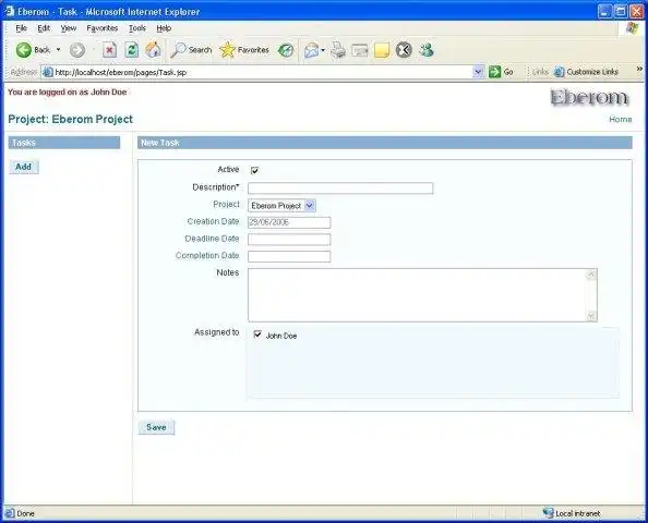 Download web tool or web app Eberom