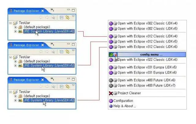 Download web tool or web app Eclipse Opener