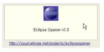 Download web tool or web app Eclipse Opener