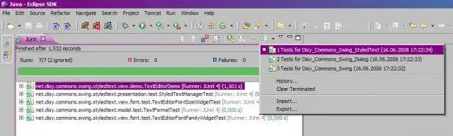 Download web tool or web app Eclipse - Run All Tests plugin