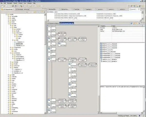 Download web tool or web app Eclipse Version Tree Plugin