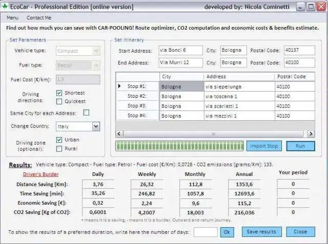 Download web tool or web app Eco Car to run in Windows online over Linux online