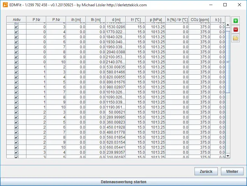 Download web tool or web app EDM Calibration Baseline Fitting to run in Linux online