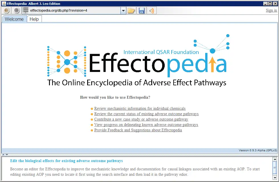 ابزار وب یا برنامه وب Effectopedia را برای اجرای آنلاین در ویندوز از طریق لینوکس به صورت آنلاین دانلود کنید