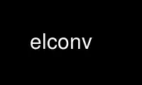 Run elconv in OnWorks free hosting provider over Ubuntu Online, Fedora Online, Windows online emulator or MAC OS online emulator