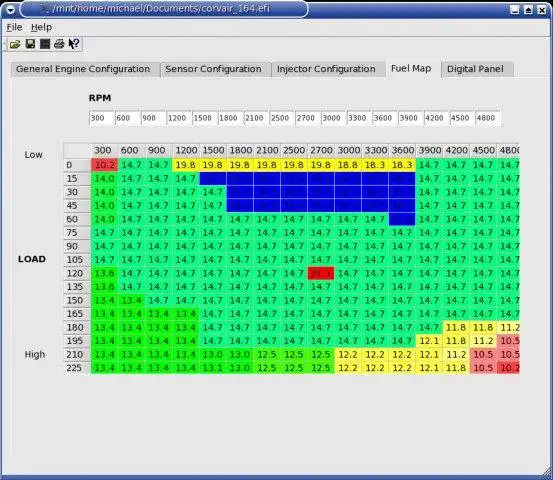 Download web tool or web app Electronic Fuel Injection to run in Linux online