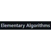 Faça o download gratuito do aplicativo Elementary Algorithms Windows para executar o Win Wine online no Ubuntu online, Fedora online ou Debian online