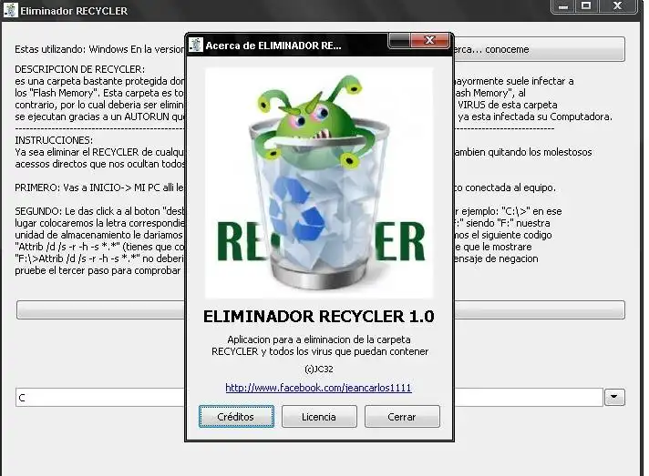 Download web tool or web app ELIMINADOR_RECYCLER