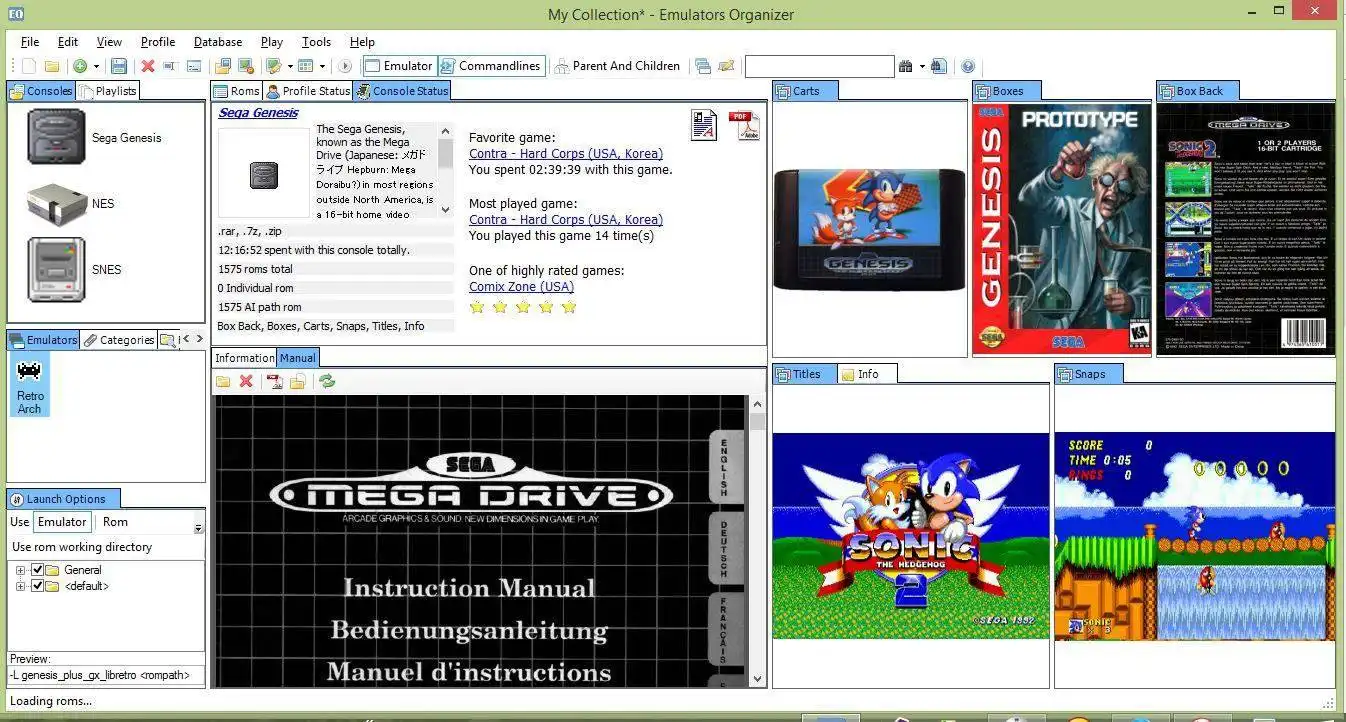 Download web tool or web app Emulators Organizer