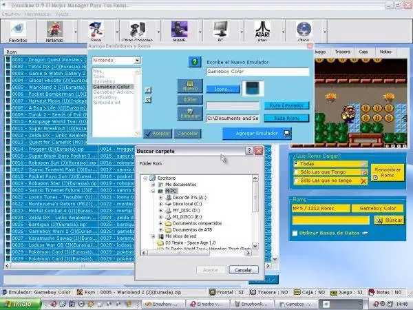 Download web tool or web app Emushow - Manager Of Roms