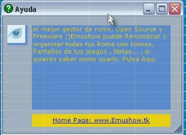 Download web tool or web app Emushow - Manager Of Roms